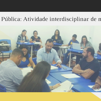 capa - notícia mediação simulada do curso de gestão pública