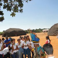 Visita Técnica  às Aldeias indígenas Quatro Cachoeiras e Bacaval em Campo Novo do Parecis